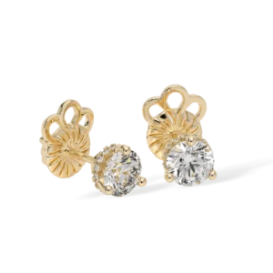 Halo Stud Earring (1-ct)