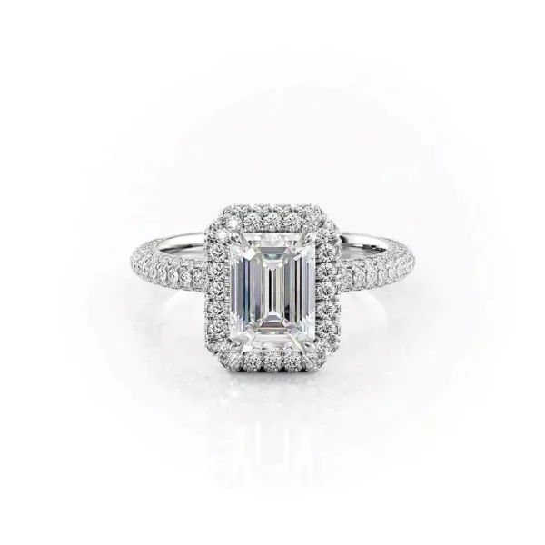 Emerald Five Stone Round Pear