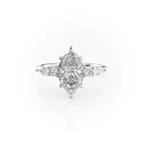 Marquise Five Stone Round Pear