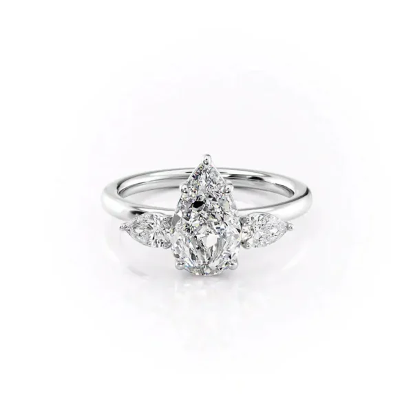 Pear Three Stone Pear Large