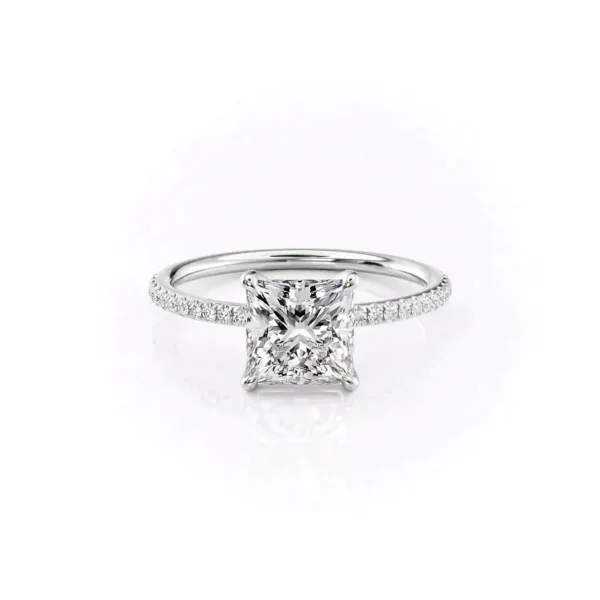 Princess Solitaire Pavé