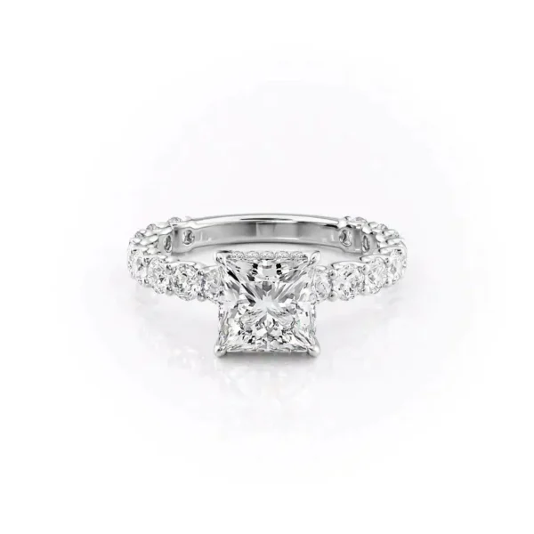 Princess Solitaire Pavé X-Large