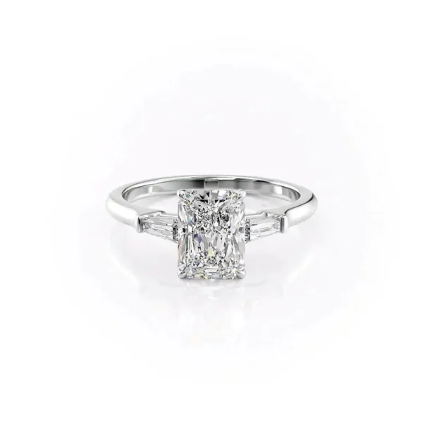 Radiant Three Stone Baguette
