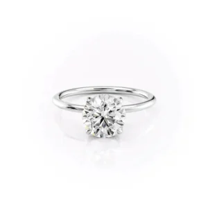 Round Solitaire Hidden Halo