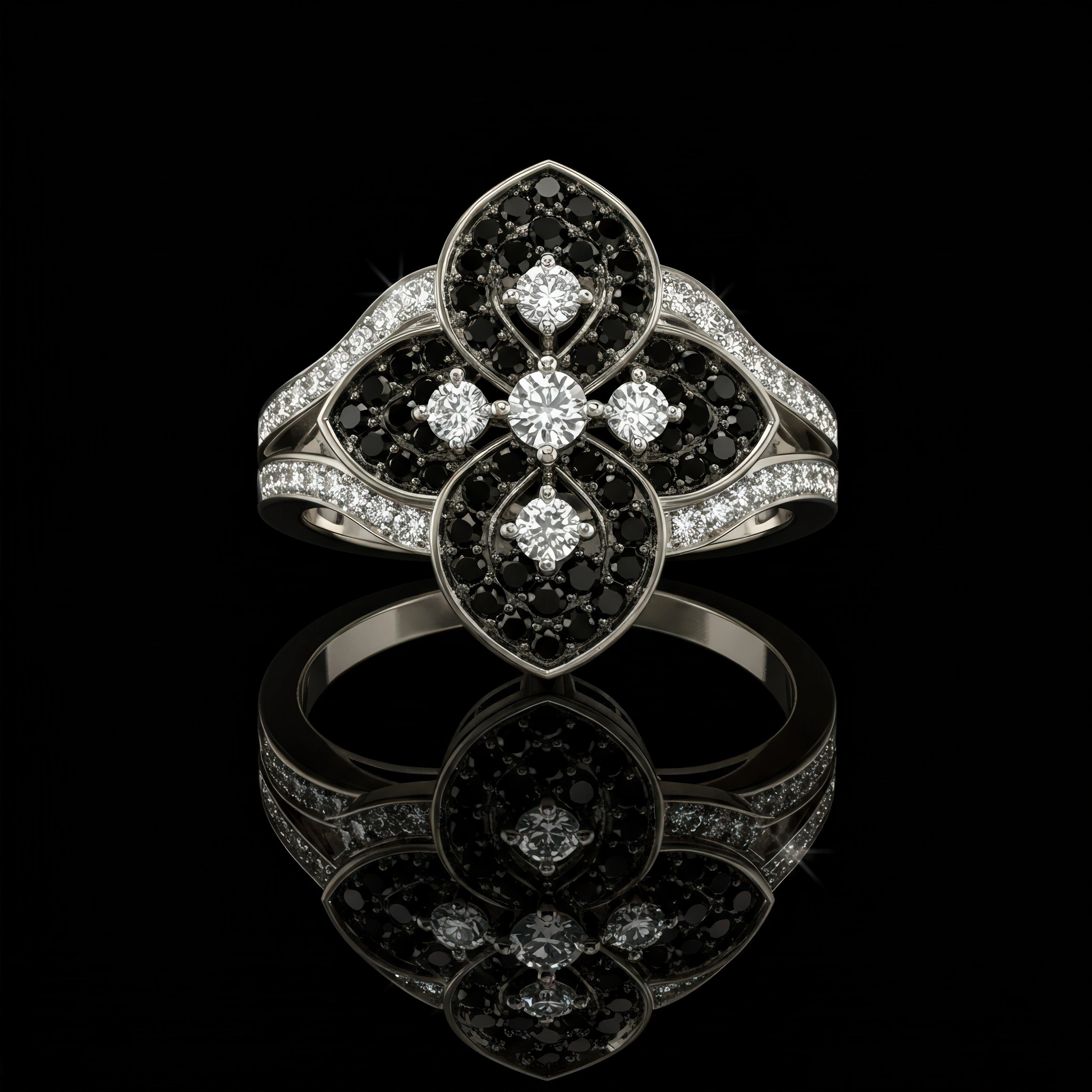 black-and-white-diamond-floreale-ring-no1-1a