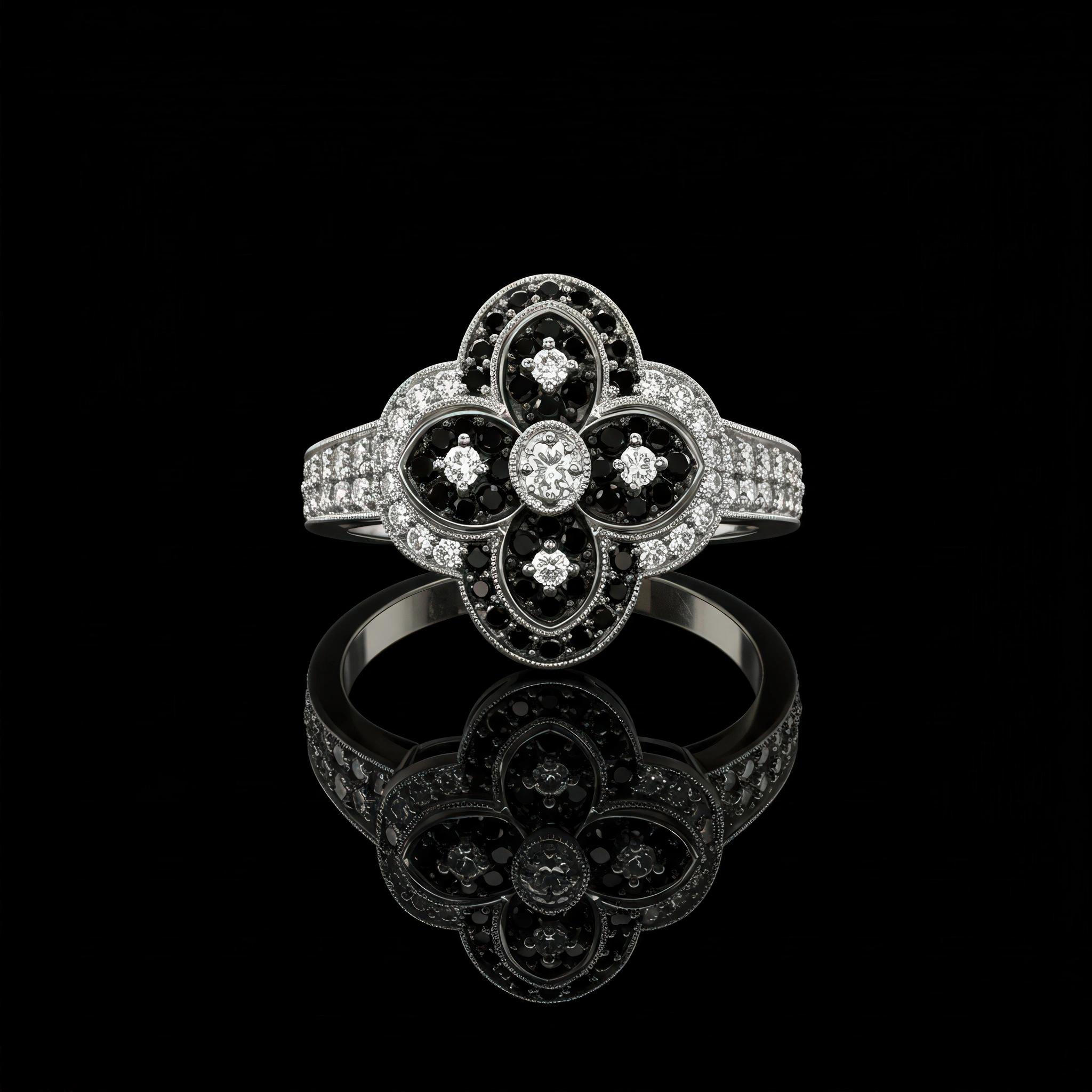 black-and-white-diamond-floreale-ring-no3-1a