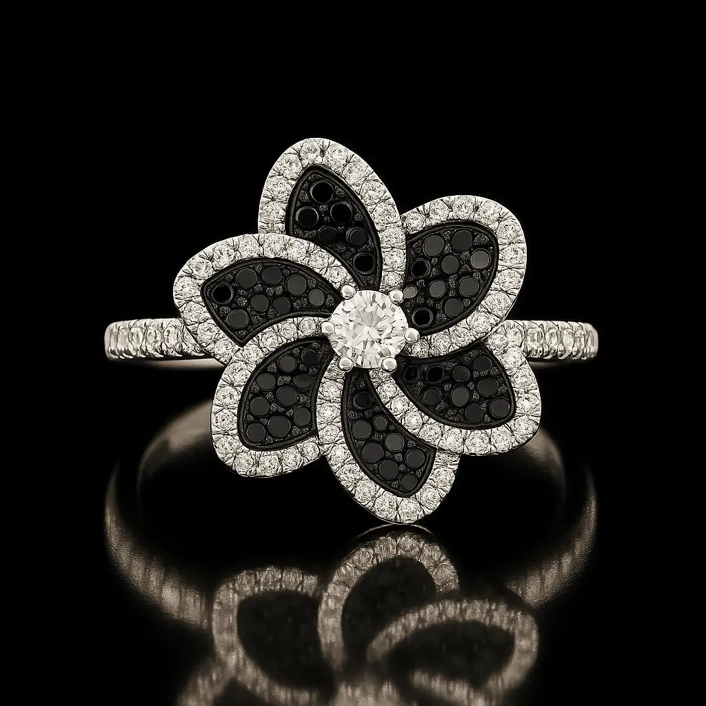 black-and-white-diamond-floreale-ring-no7-1a