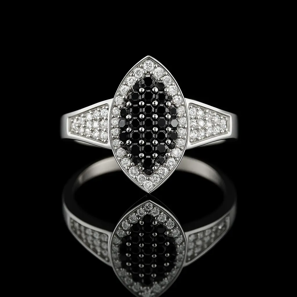 black-and-white-diamond-shield-ring-no8-1a