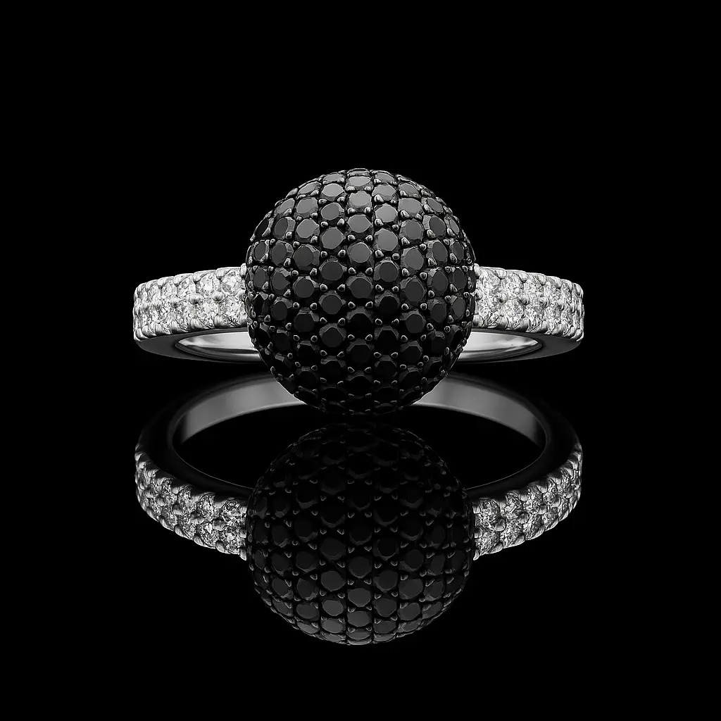 black-and-white-diamond-sphere-ring-no6-1a
