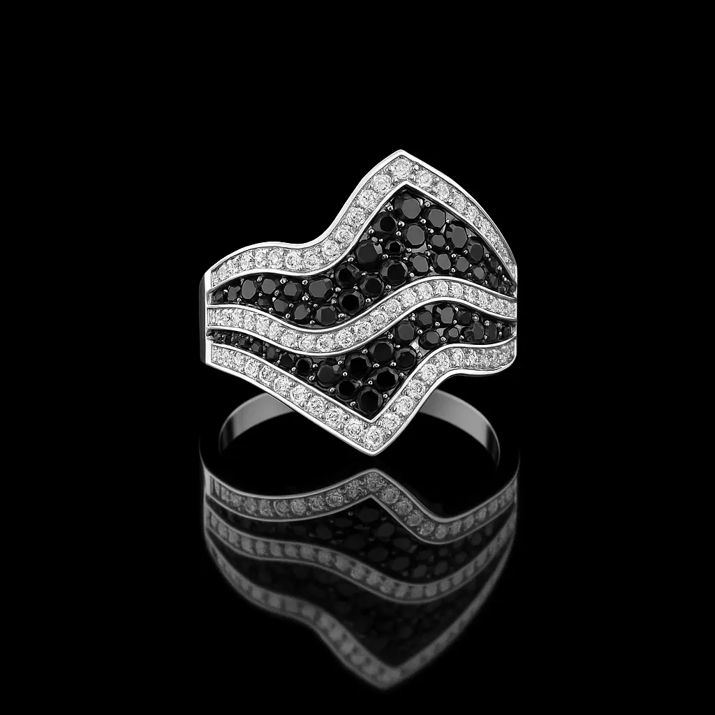 black-and-white-diamond-split-peaks-ring-no6-1a