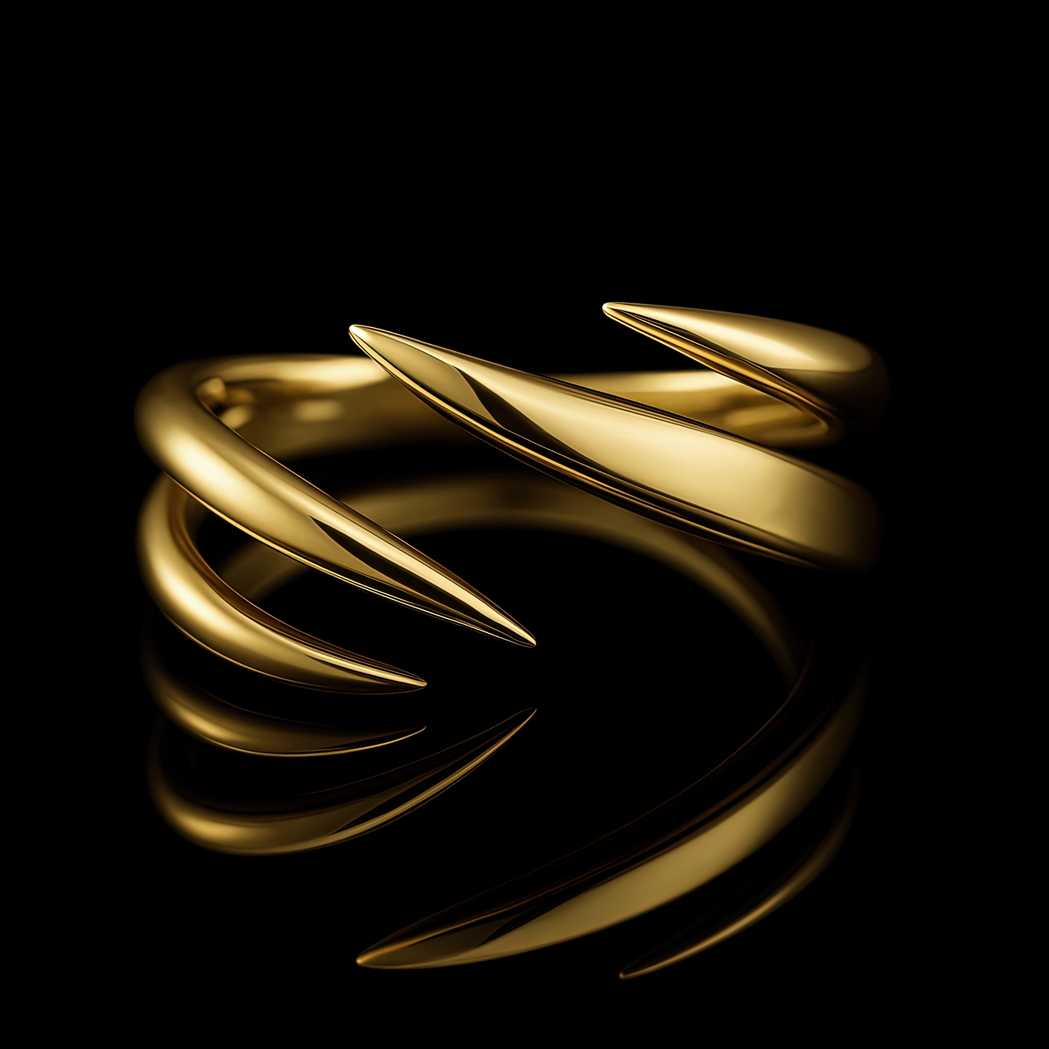 Artiglio-talon-ring-No2-yellow-gold-1a