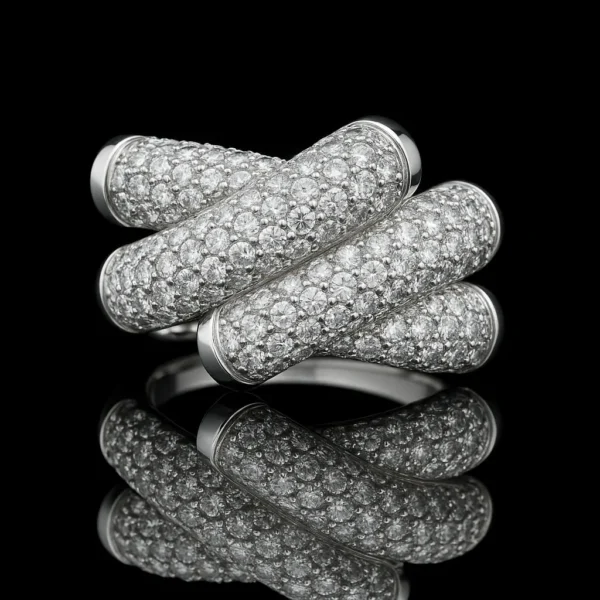 Arricciato Curled Diamond Ring Nº2