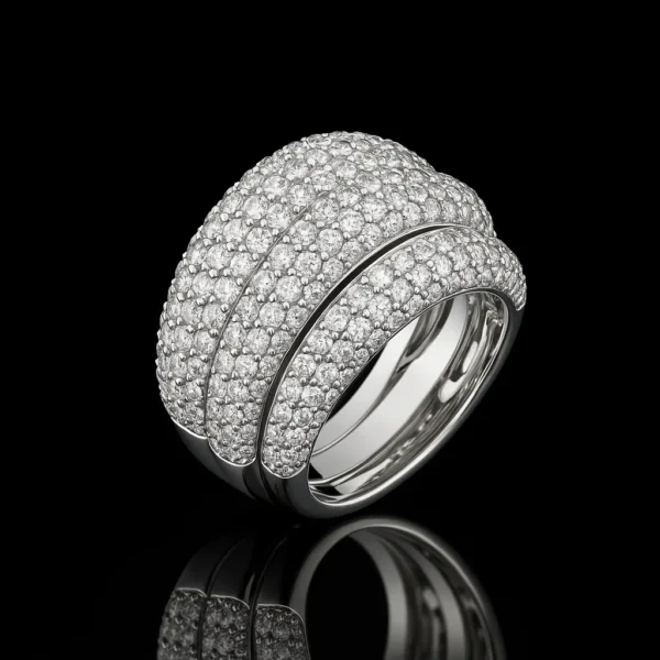 Arricciato Curled Diamond Ring Nº4