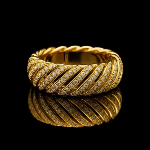 Avolto Woven Love Diamond Ring Nº1