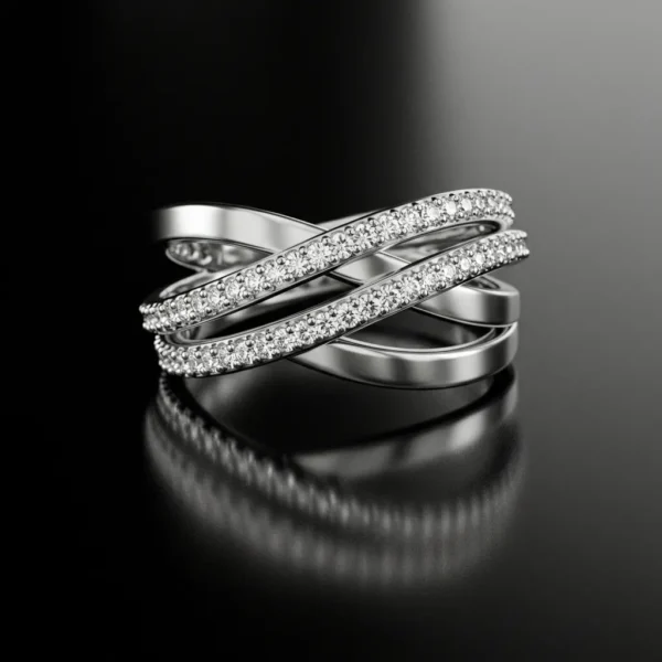 Intrecciati Intertwined Diamond Ring Nº11