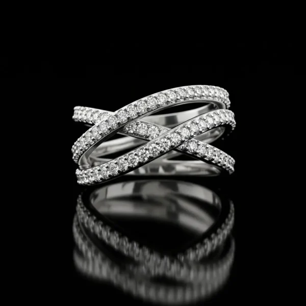 Intrecciati Intertwined Diamond Ring Nº20