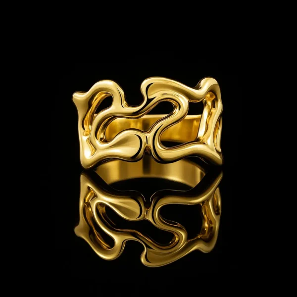 Liquid Nature Inspired Ring Nº6
