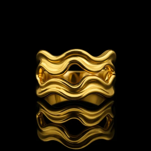 Liquid Nature Inspired Ring Nº8