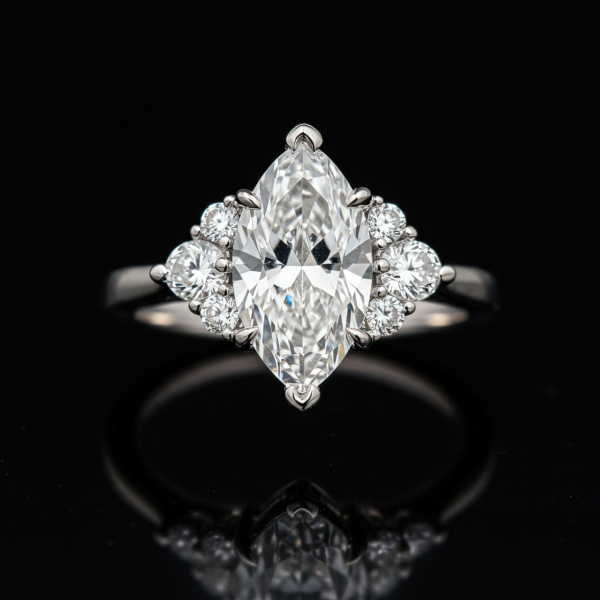 Marquise Cluster Round Nº2