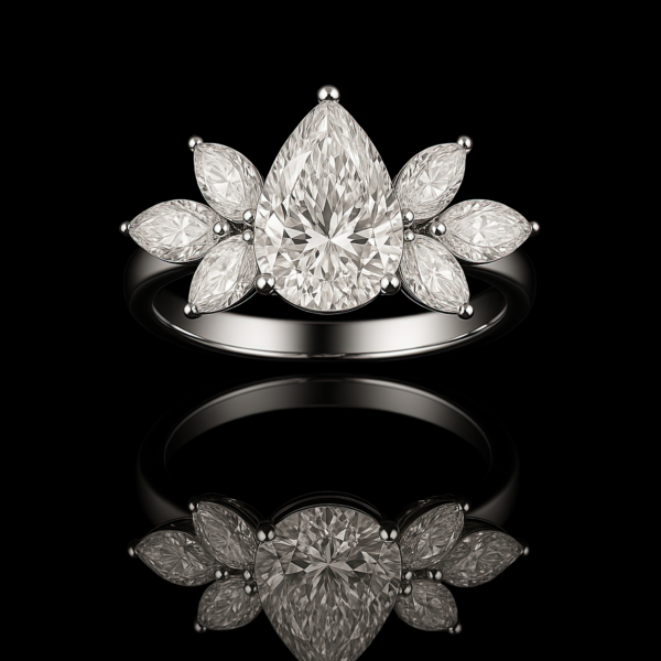 Pear Solitaire Cluster Pear Nº1