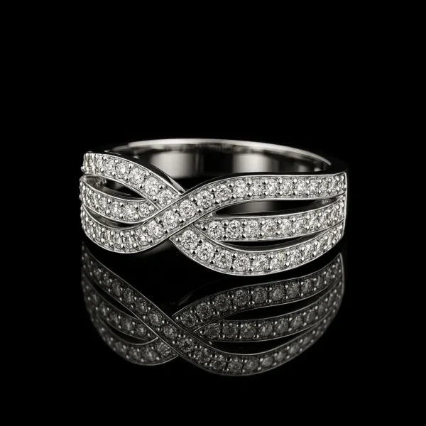 Piazza Square Diamond Ring Nº17