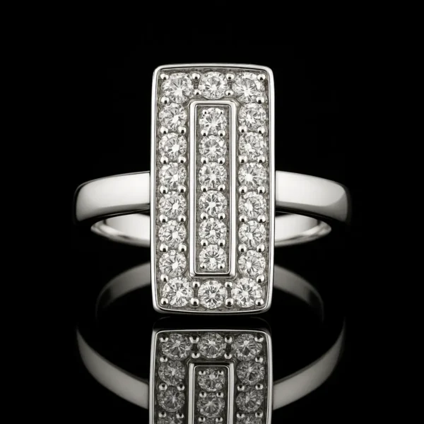 Piazza Square Diamond Ring Nº21