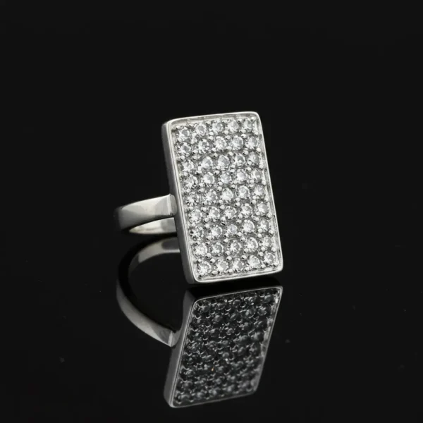 Piazza Square Diamond Ring Nº28