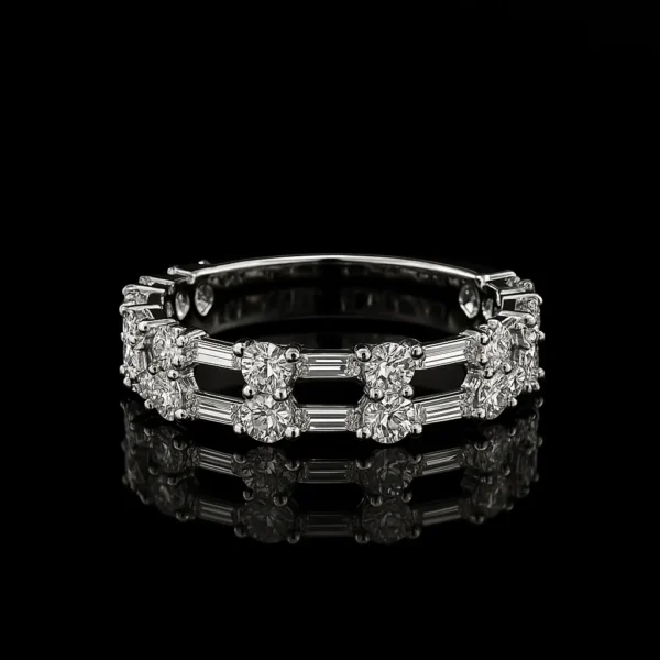Pizzo Tessuto Lace Diamond Ring Nº5