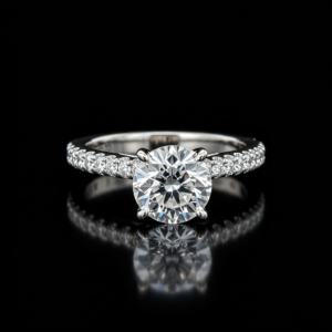Round Pave Band Nº1