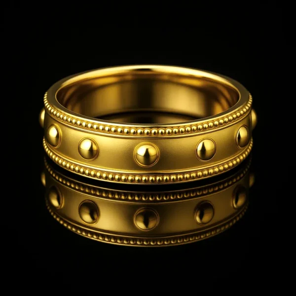 Sbalzato Modern Band Ring Nº2