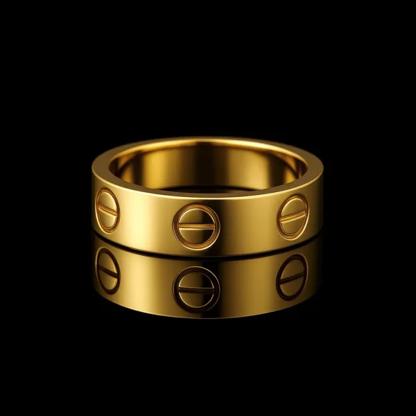 Sbalzato Modern Band Ring Nº5