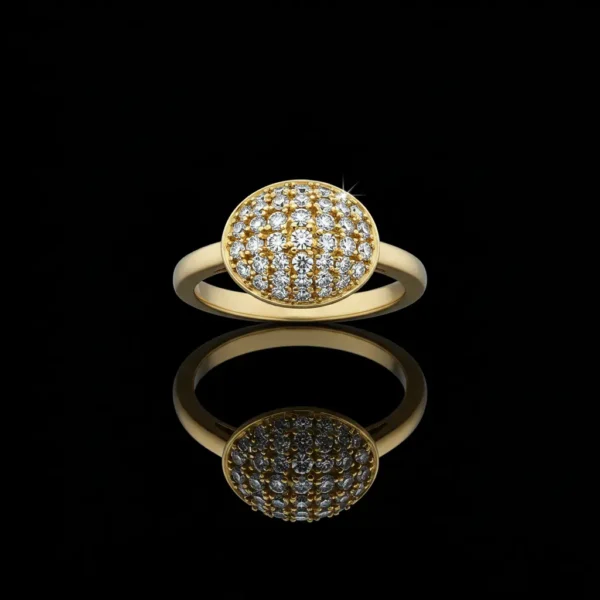 Spherical Diamond Ring Nº11